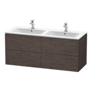 Duravit Waschtischunterschrank L-Cube 129x48,1x55cm, 4 SBK, wd, Ei dkl. geb.
