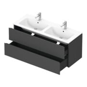 Duravit Waschtischunterschrank L-Cube 129x48,1x55cm, 4 Schub., wandhängend, graph ma-5