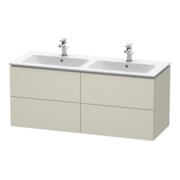 Duravit Waschtischunterschrank L-Cube 129x48,1x55cm, 4 Schub., wandhängend, Tau matt