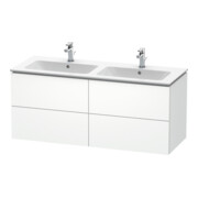 Duravit Waschtischunterschrank L-Cube 129x48,1x55cm, 4 Schub., wandhängend, we. matt