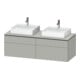 Duravit Waschtischunterschrank L-Cube 142x55x48,2cm, 2 SBK, bg m, k EinrSy-1