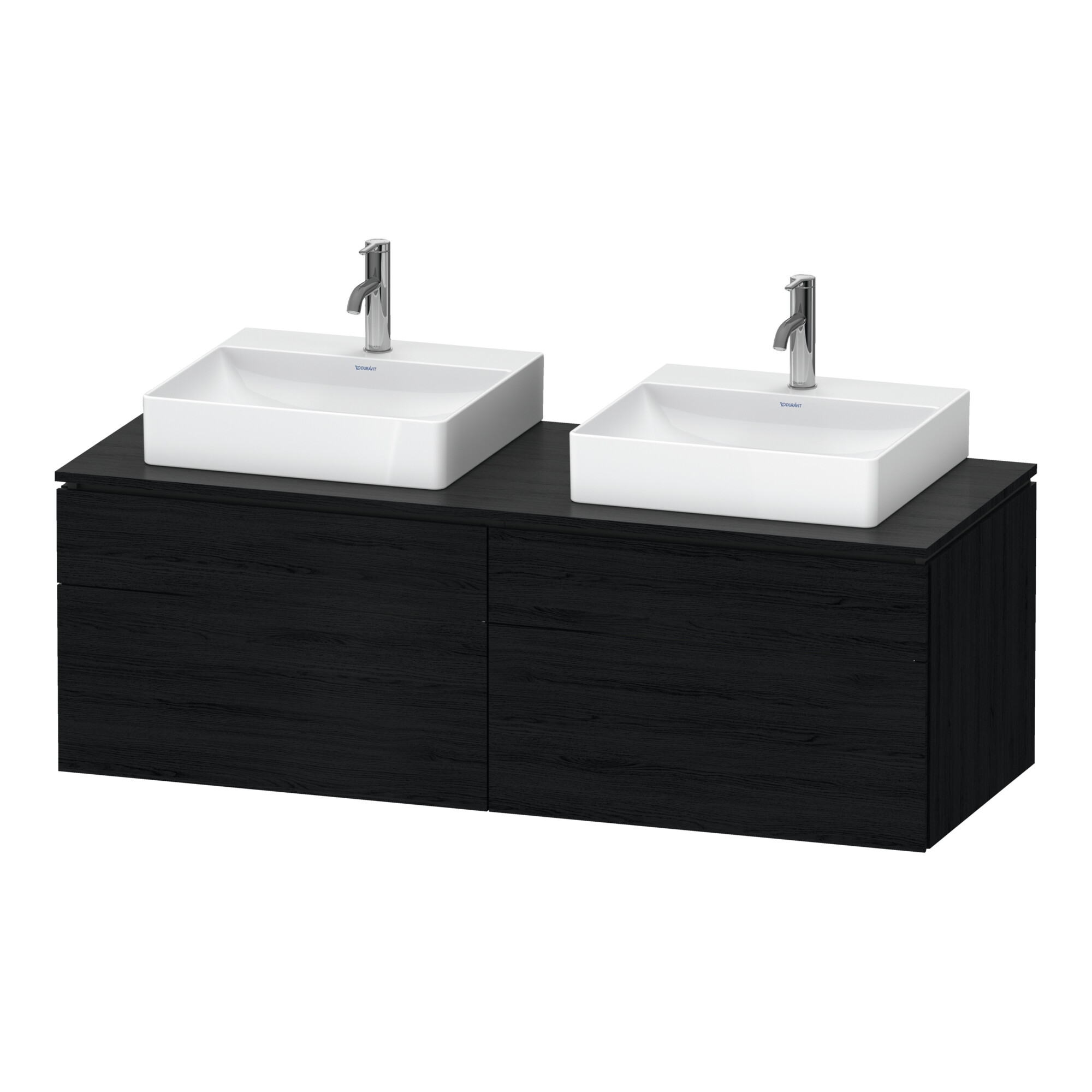 Duravit Waschtischunterschrank L-Cube 142x55x48,2cm, 2 SBK, E s, k EinrSy