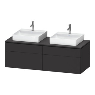 Duravit Waschtischunterschrank L-Cube 142x55x48,2cm, 2 SBK, gra m, k EinrSy