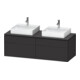 Duravit Waschtischunterschrank L-Cube 142x55x48,2cm, 2 SBK, gra m, k EinrSy-1