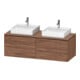 Duravit Waschtischunterschrank L-Cube 142x55x48,2cm, 2 SBK, N N, k EinrSy-1
