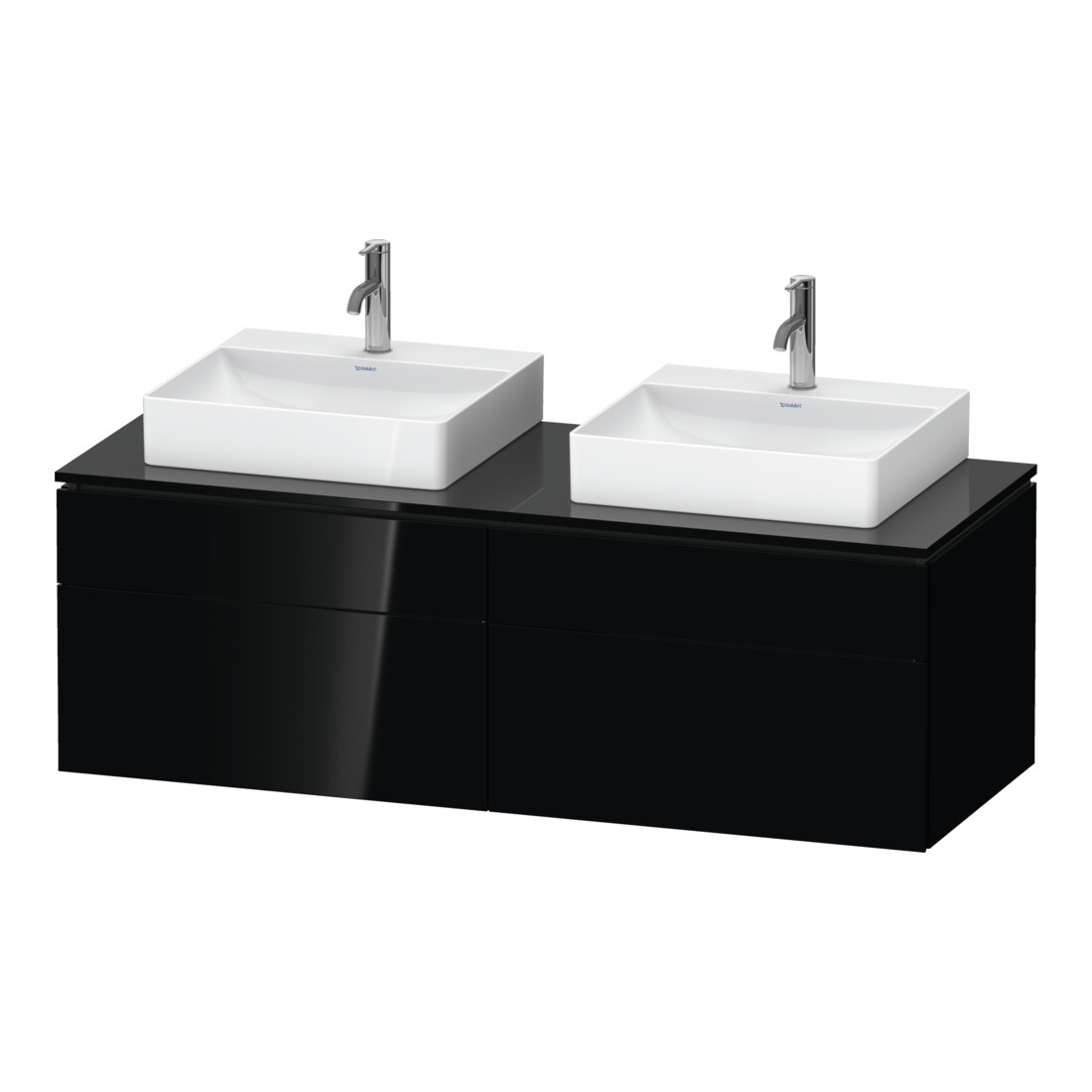 Duravit Waschtischunterschrank L-Cube 142x55x48,2cm, 2 SBK, s g, k EinrSy