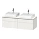 Duravit Waschtischunterschrank L-Cube 142x55x48,2cm, 2 SBK, w g, k EinrSy-1