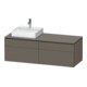 Duravit Waschtischunterschrank L-Cube 142x55x48,2cm, 2 SBK, wd, An L, f G m-1