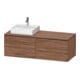 Duravit Waschtischunterschrank L-Cube 142x55x48,2cm, 2 SBK, wd, An L, N Nat-1