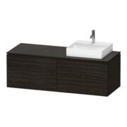 Duravit Waschtischunterschrank L-Cube 142x55x48,2cm, 2 SBK, wd, An R, N geb.