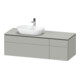 Duravit Waschtischunterschrank L-Cube 142x55x48,2cm, AS L, bg m, k EinrSy-1