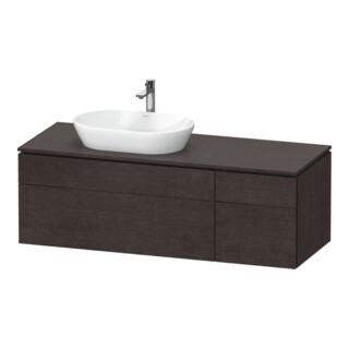 Duravit Waschtischunterschrank L-Cube 142x55x48,2cm, AS L, E d ge, k EinrSy