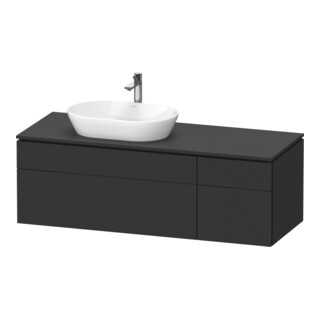 Duravit Waschtischunterschrank L-Cube 142x55x48,2cm, AS L, gra m, k EinrSy