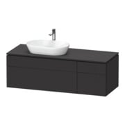 Duravit Waschtischunterschrank L-Cube 142x55x48,2cm, AS L, gra m, k EinrSy
