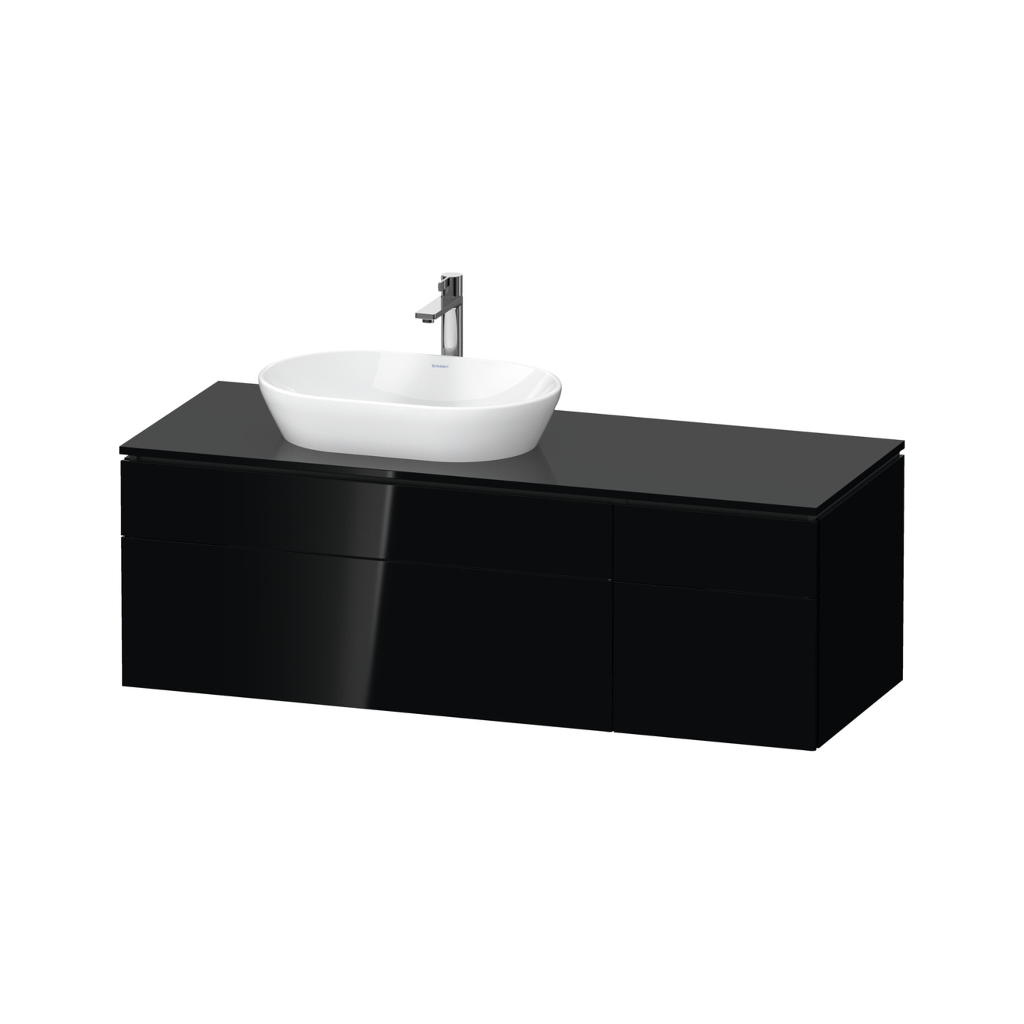 Duravit Waschtischunterschrank L-Cube 142x55x48,2cm, AS L, s g, k EinrSy