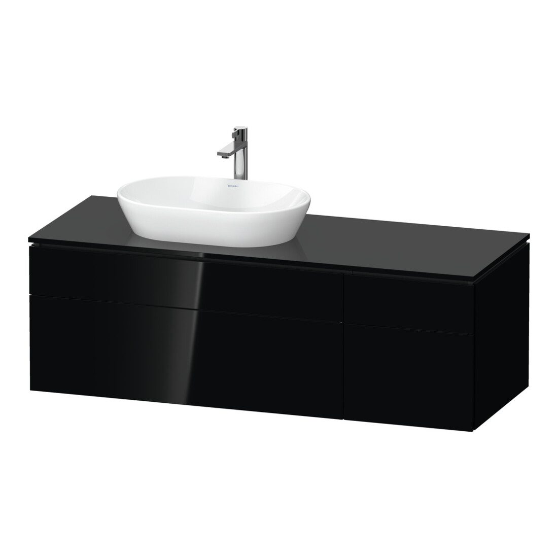 Duravit Waschtischunterschrank L-Cube 142x55x48,2cm, AS L, s g, k EinrSy