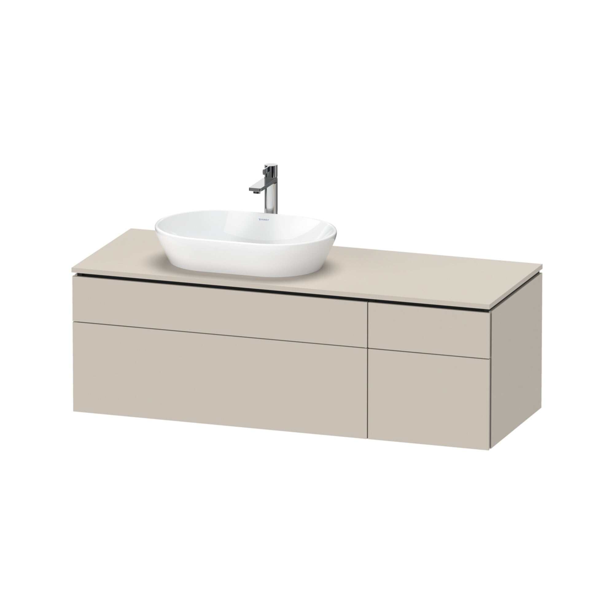 Duravit Waschtischunterschrank L-Cube 142x55x48,2cm, AS L, T m, k EinrSy