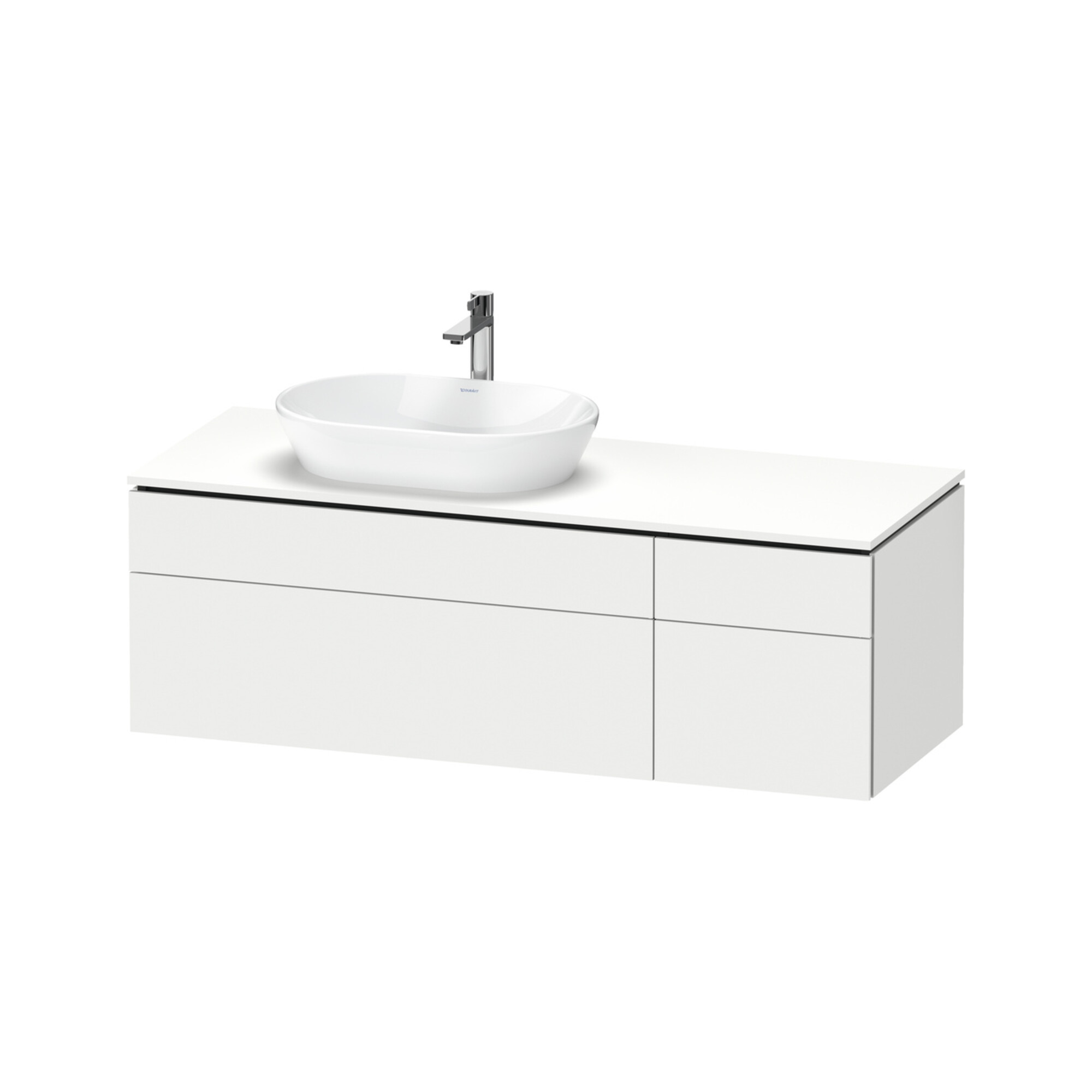 Duravit Waschtischunterschrank L-Cube 142x55x48,2cm, AS L, w m, k EinrSy