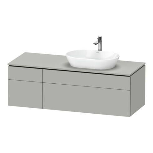 Duravit Waschtischunterschrank L-Cube 142x55x48,2cm, AS R, bg m, k EinrSy