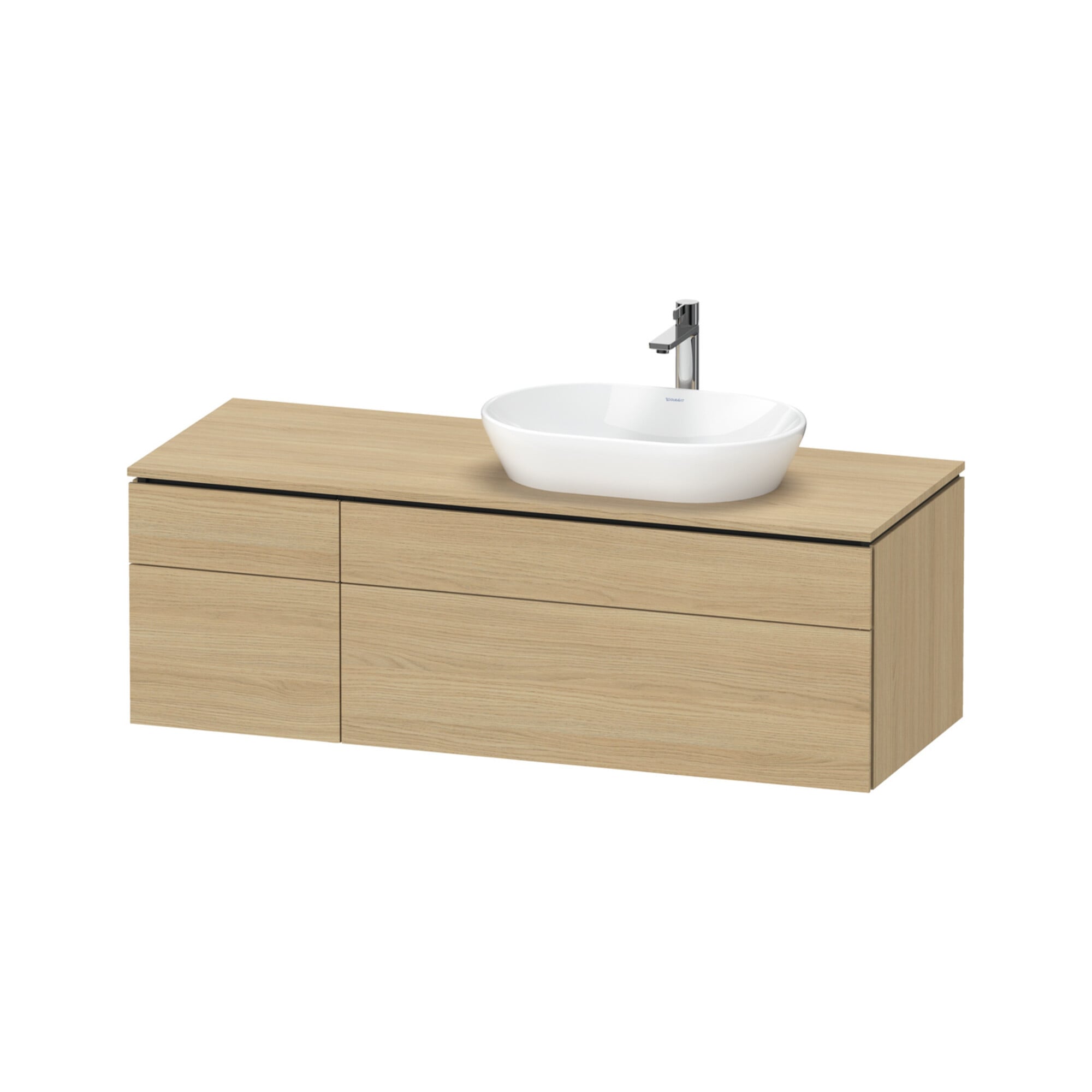 Duravit Waschtischunterschrank L-Cube 142x55x48,2cm, AS R, E N, k EinrSy