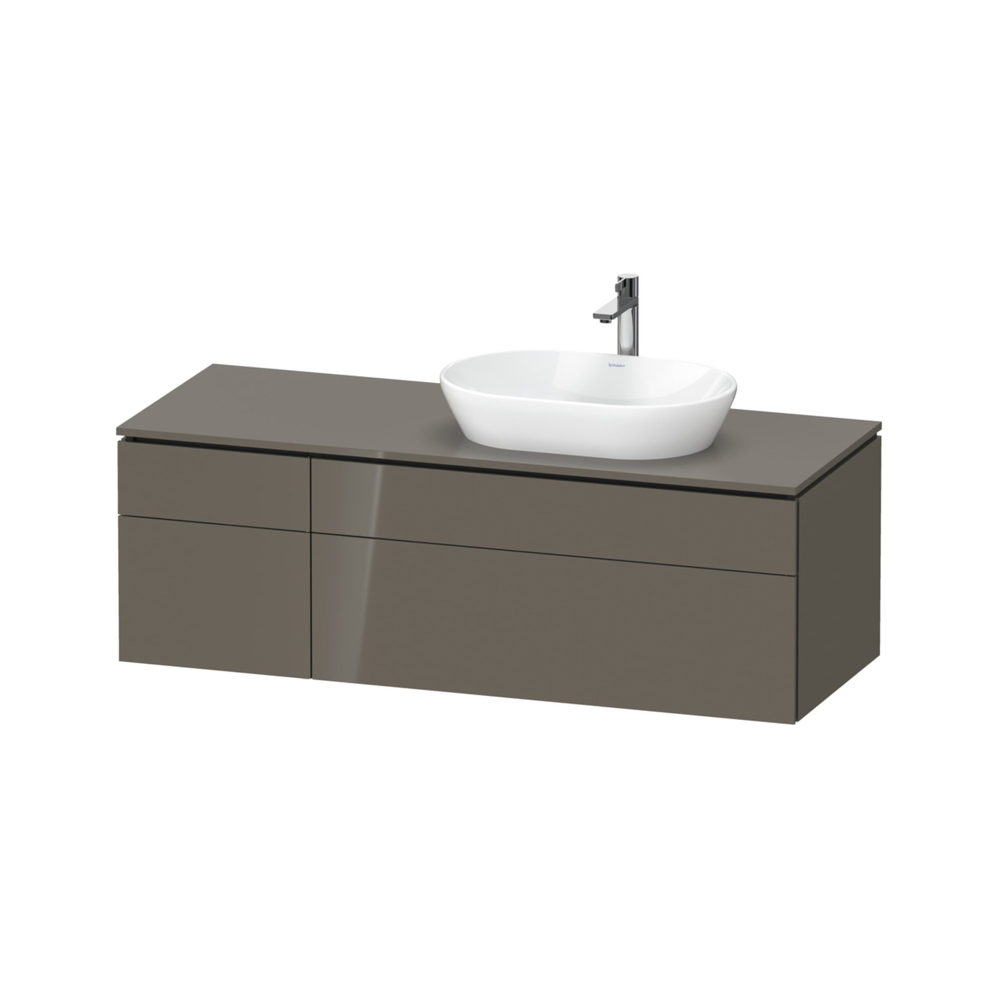 Duravit Waschtischunterschrank L-Cube 142x55x48,2cm, AS R, f G g, k EinrSy