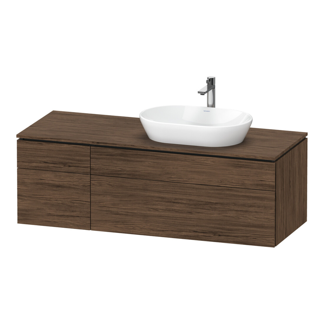 Duravit Waschtischunterschrank L-Cube 142x55x48,2cm, AS R, N d, k EinrSy