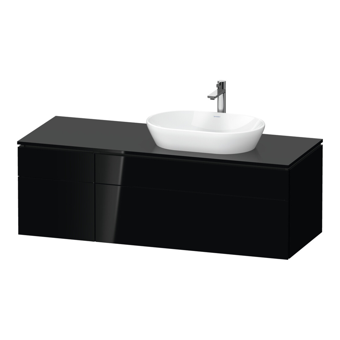 Duravit Waschtischunterschrank L-Cube 142x55x48,2cm, AS R, s g, k EinrSy