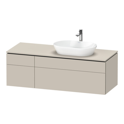 Duravit Waschtischunterschrank L-Cube 142x55x48,2cm, AS R, T m, k EinrSy