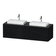 Duravit Waschtischunterschrank L-Cube 162x55x48,2cm, 2 SBK, E s, k EinrSy