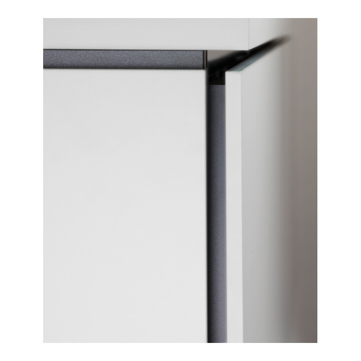 Duravit Waschtischunterschrank L-Cube 162x55x48,2cm, 2 SBK, med. E, k EinrSy