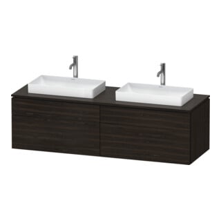 Duravit Waschtischunterschrank L-Cube 162x55x48,2cm, 2 SBK, N ge, k EinrSy