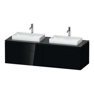 Duravit Waschtischunterschrank L-Cube 162x55x48,2cm, 2 SBK, s g, k EinrSy