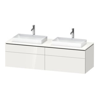 Duravit Waschtischunterschrank L-Cube 162x55x48,2cm, 2 SBK, w g, k EinrSy