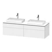 Duravit Waschtischunterschrank L-Cube 162x55x48,2cm, 2 SBK, w m, k EinrSy