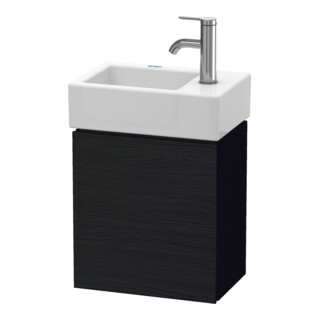 Duravit Waschtischunterschrank L-Cube 36,4x24,1x40cm, wandhängend, T re, Ei schwarz