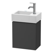 Duravit Waschtischunterschrank L-Cube 36,4x24,1x40cm, wandhängend, Tür li, graph ma