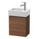 Duravit Waschtischunterschrank L-Cube 36,4x24,1x40cm, wandhängend, Tür li, Nussb Nat