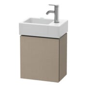 Duravit Waschtischunterschrank L-Cube 36,4x24,1x40cm, wandhängend, Tür links, leinen-1