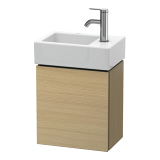 Duravit Waschtischunterschrank L-Cube 36,4x24,1x40cm, wandhängend, Tür re, med. Ei