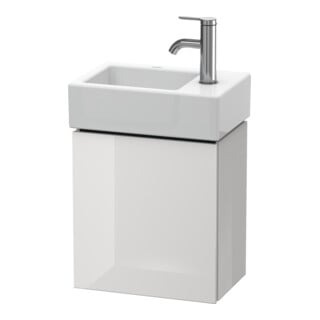 Duravit Waschtischunterschrank L-Cube 36,4x24,1x40cm, wandhängend, Tür re, we. hgl
