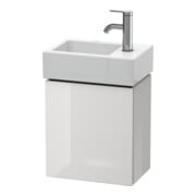 Duravit Waschtischunterschrank L-Cube 36,4x24,1x40cm, wandhängend, Tür re, we. hgl