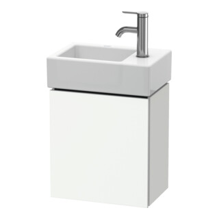 Duravit Waschtischunterschrank L-Cube 36,4x24,1x40cm, wandhängend, Tür re, weiß matt