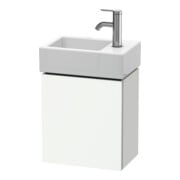Duravit Waschtischunterschrank L-Cube 36,4x24,1x40cm, wandhängend, Tür re, weiß matt