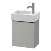 Duravit Waschtischunterschrank L-Cube 36,4x24,1x40cm, wd, Tür li, betongr ma