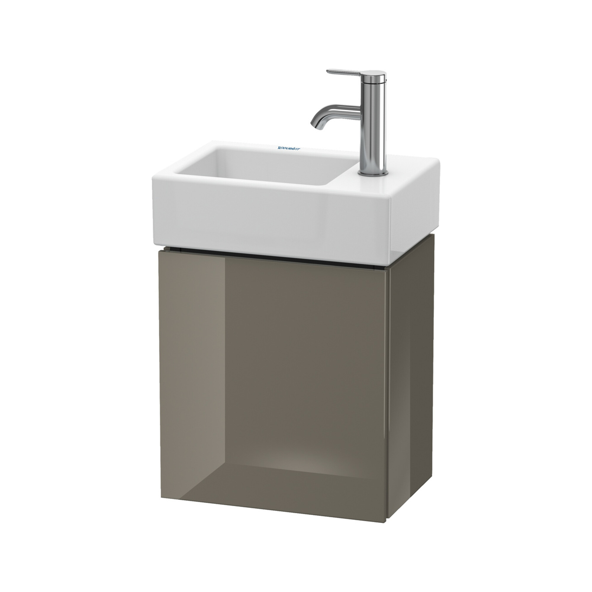Duravit Waschtischunterschrank L-Cube 36,4x24,1x40cm, wd, Tür li, flan. Gr hgl