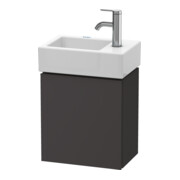 Duravit Waschtischunterschrank L-Cube 36,4x24,1x40cm, wd, Tür li, graph matt
