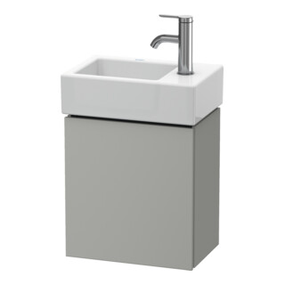 Duravit Waschtischunterschrank L-Cube 36,4x24,1x40cm, wd, Tür re, betongr ma