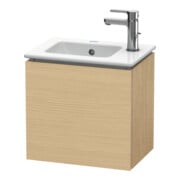 Duravit Waschtischunterschrank L-Cube 42x29,4x40cm, wandhängend, T li, Eiche natur