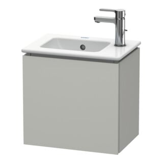 Duravit Waschtischunterschrank L-Cube 42x29,4x40cm, wandhängend, Tür li, betongr ma
