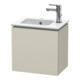 Duravit Waschtischunterschrank L-Cube 42x29,4x40cm, wandhängend, Tür li, taupe matt-1